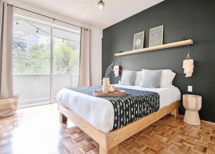 Apartamento Increíble Ph Tribal 4/hab En Condesa *